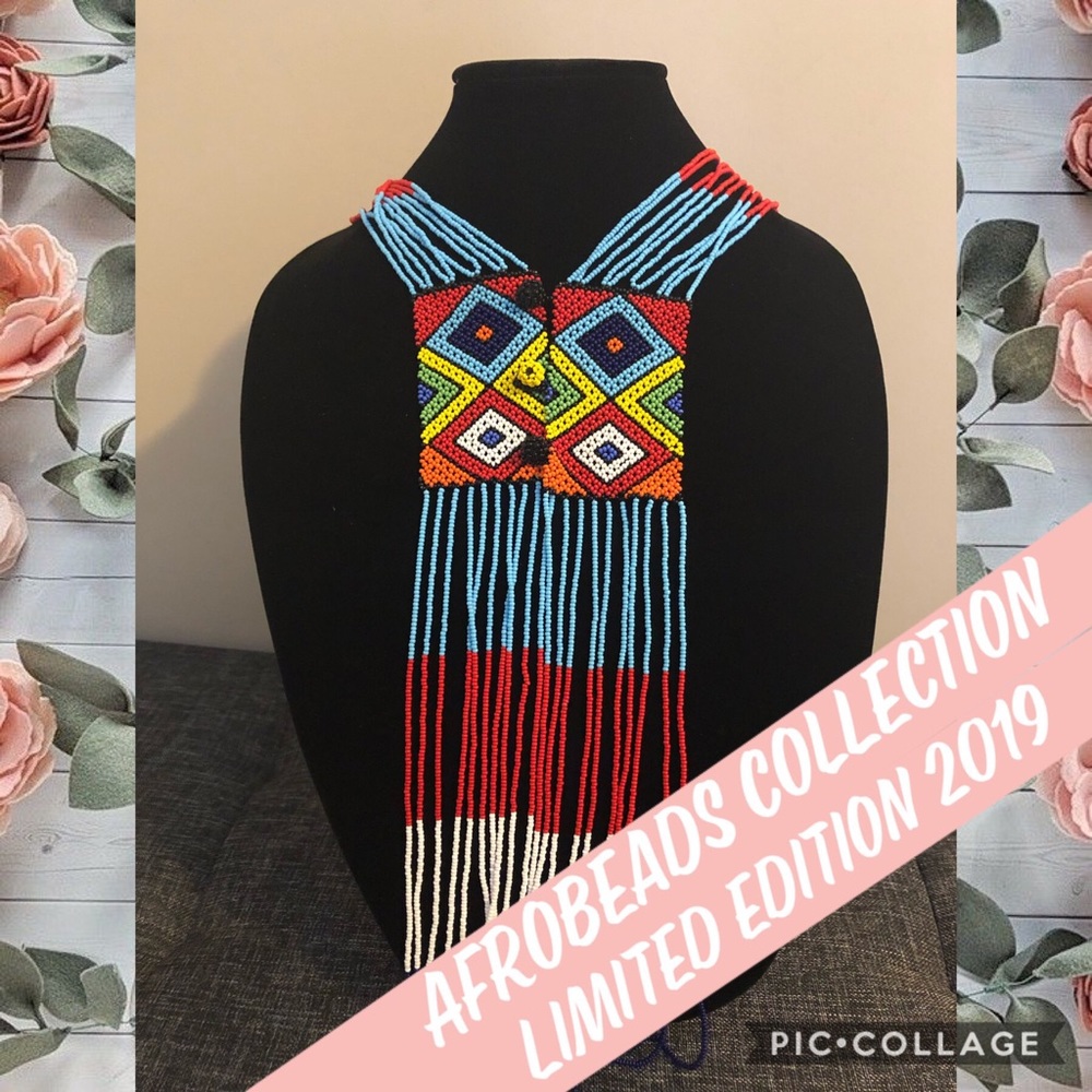 Traditionally Handmade Beaded Necklace